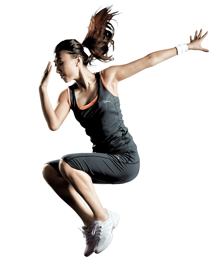 Begeistertes Fitnessmitlied